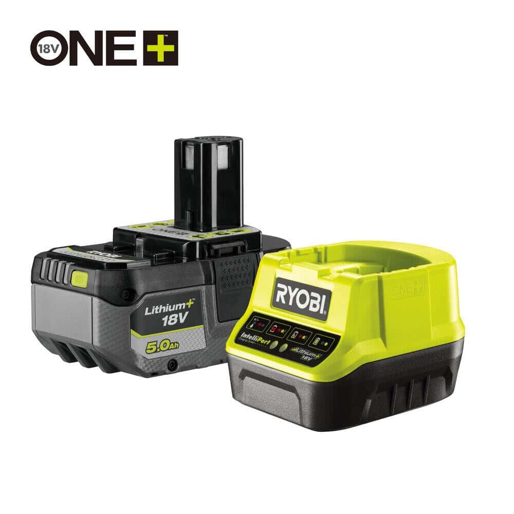 Ryobi RC18120-150X 5,0Ah batteri og lader