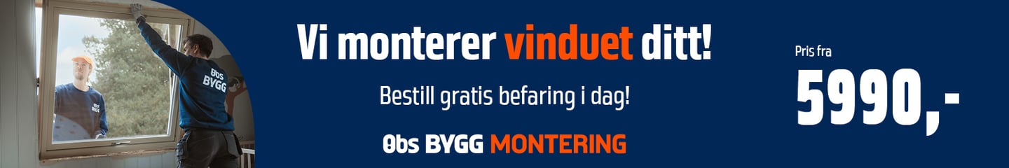 Obs BYGG montering