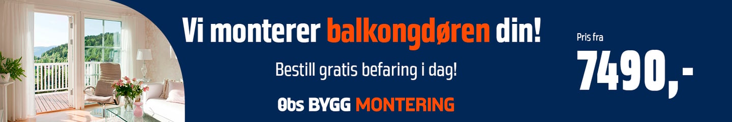 Obs BYGG montering