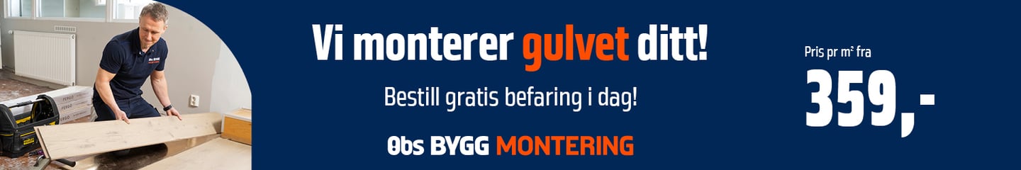Obs BYGG montering