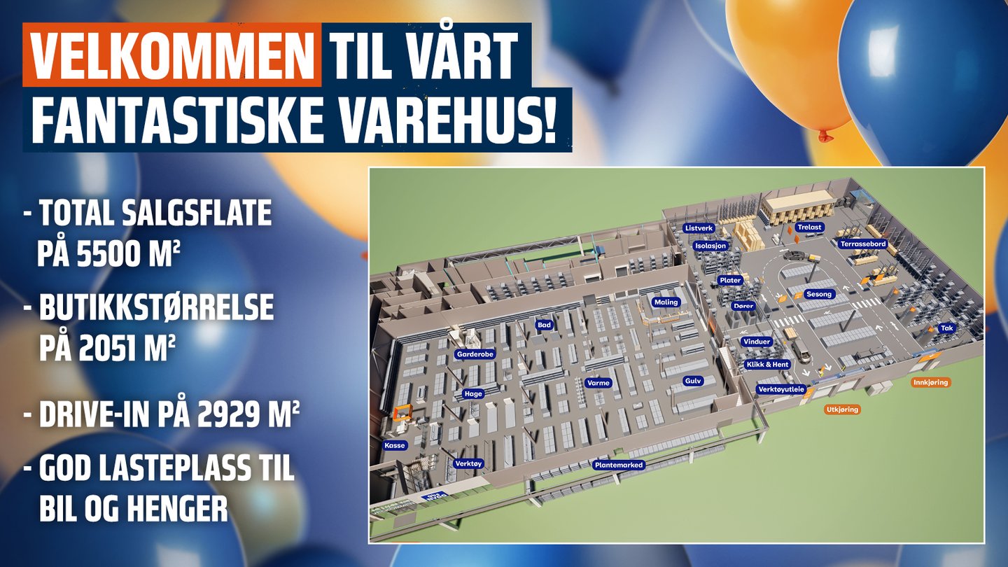 Obs BYGG åpner i Harstad