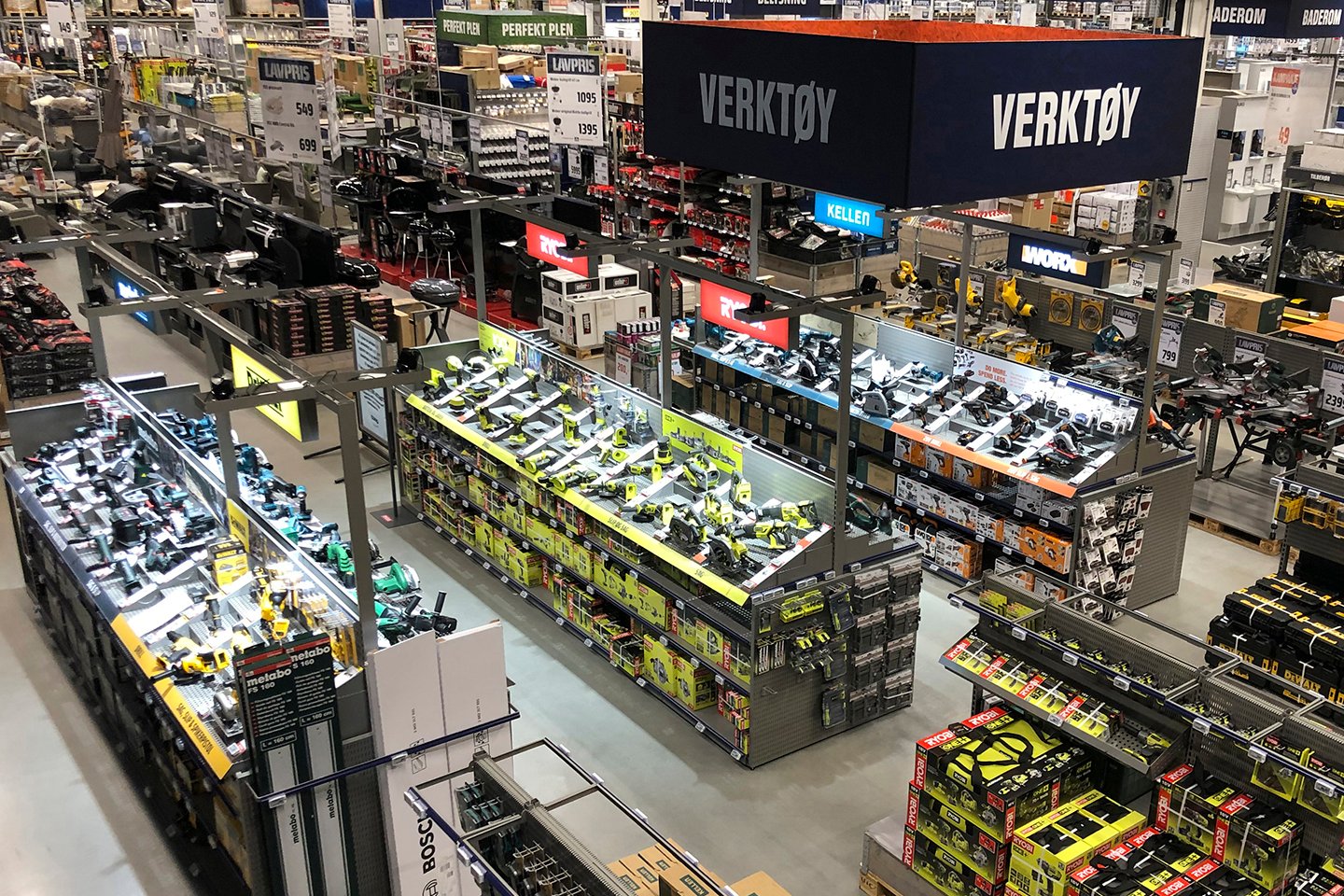 Obs BYGG lanserer ny verktøyavdeling med rått utvalg