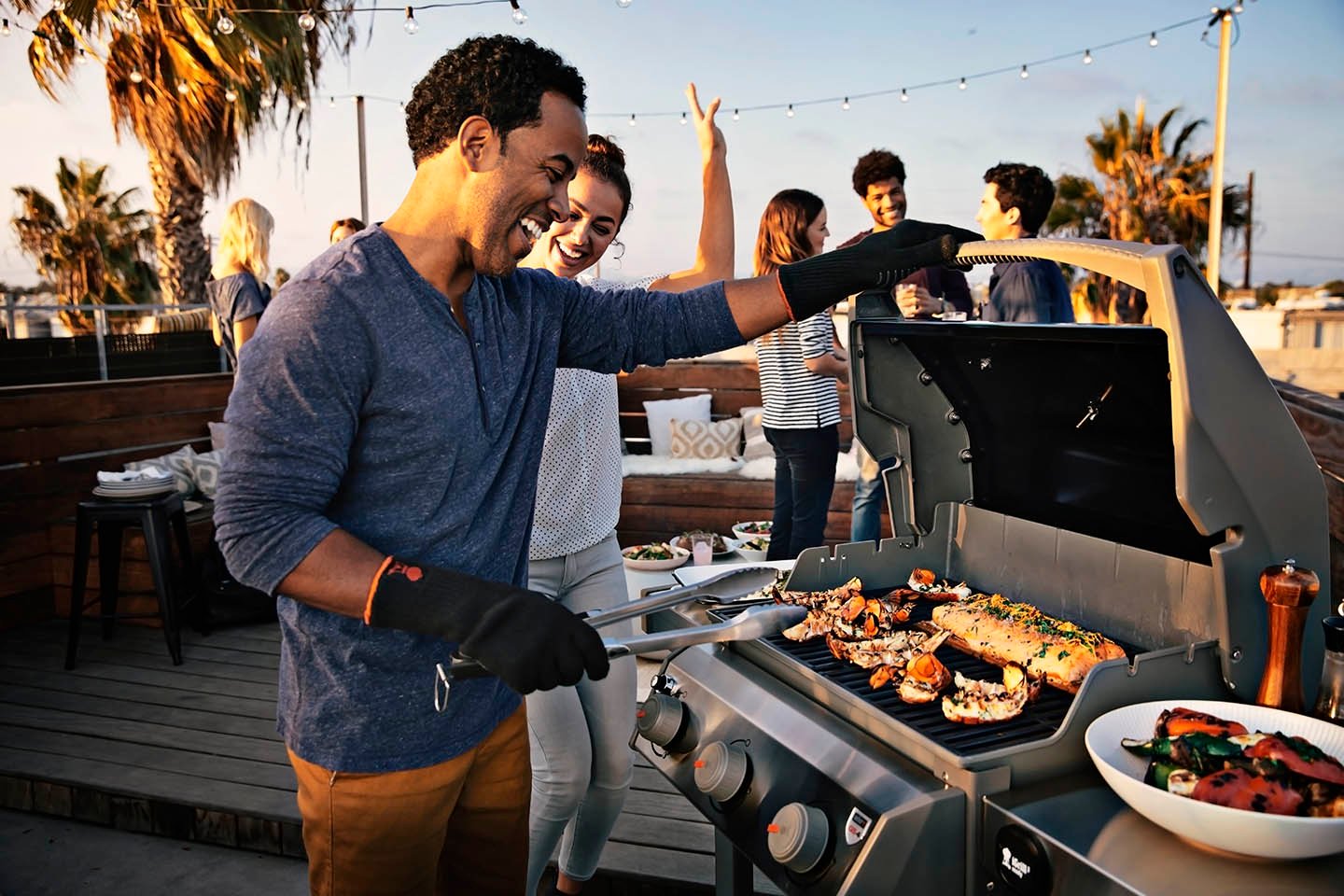 Grill og utepeis