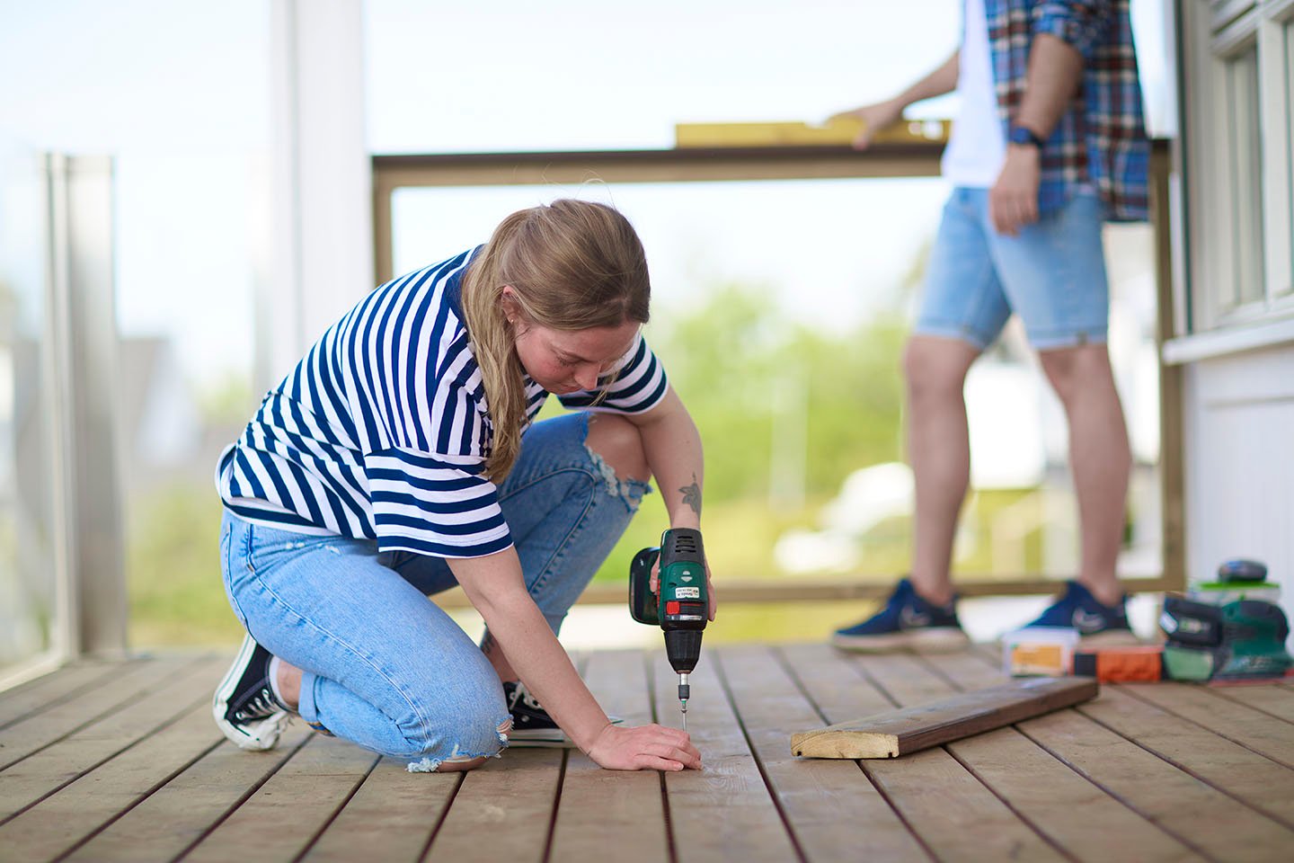 Terrasse: Bord, beis og vedlikehold