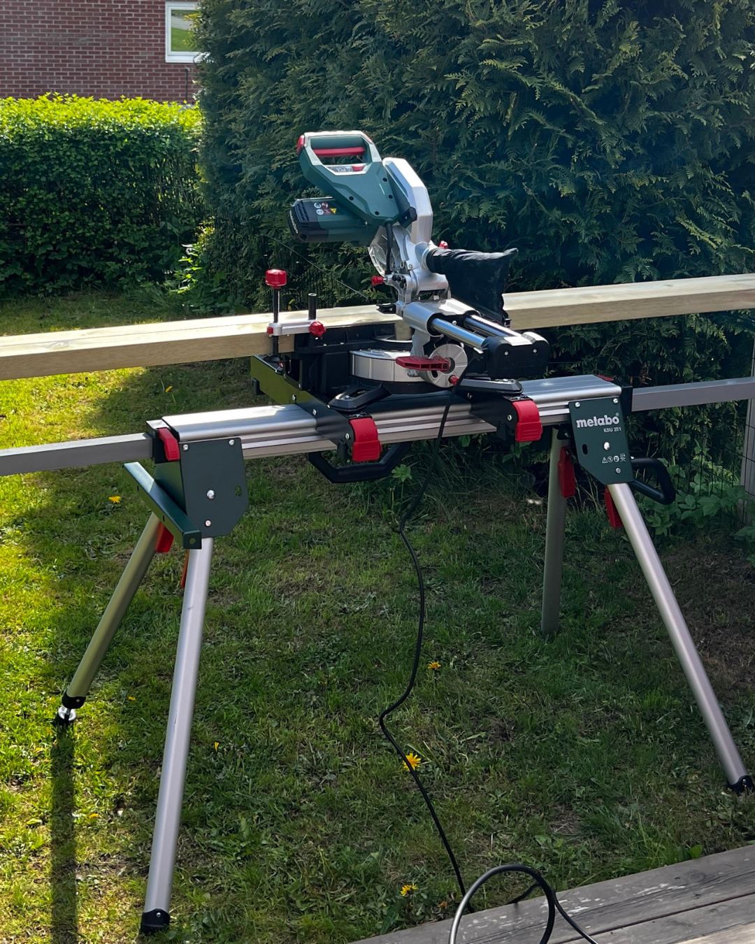 Kapp- og gjærsag står ute