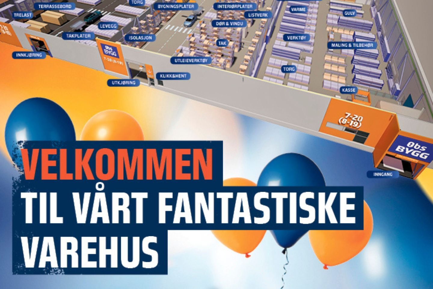 Obs BYGG åpner varehus i Elverum