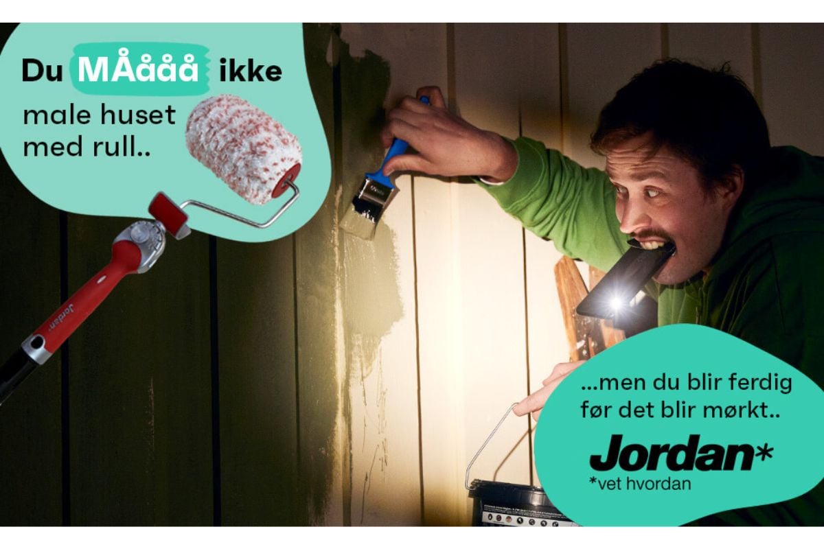 Reklame fra Jordan
