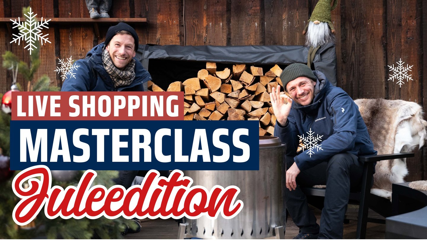 Live shopping Masterclass juledition med Hans Kristian og Mathias kokker fra FCC