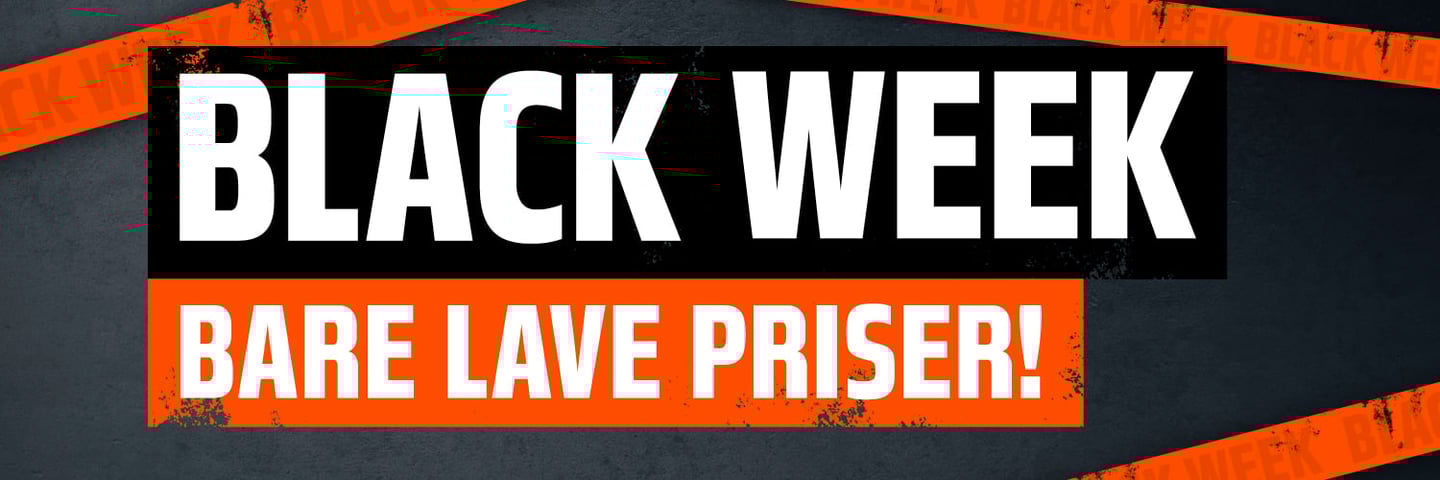 Black Week - Bare lave priser
