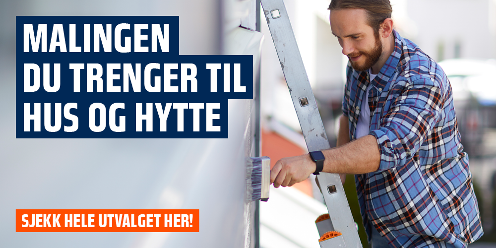 Malingen du trenger til hus og hytte