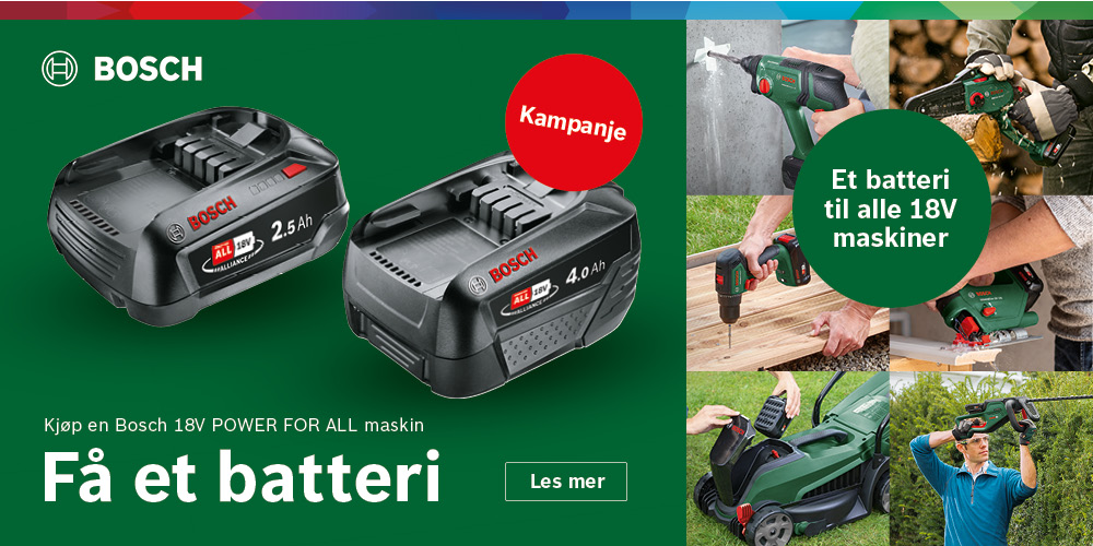 Bosch batterikampanje