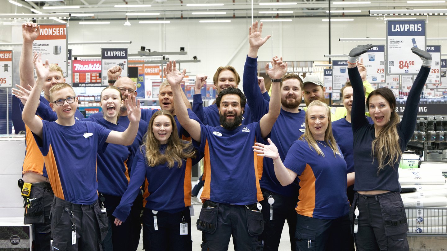 Obs BYGG er årets handelsbedrift 2025!