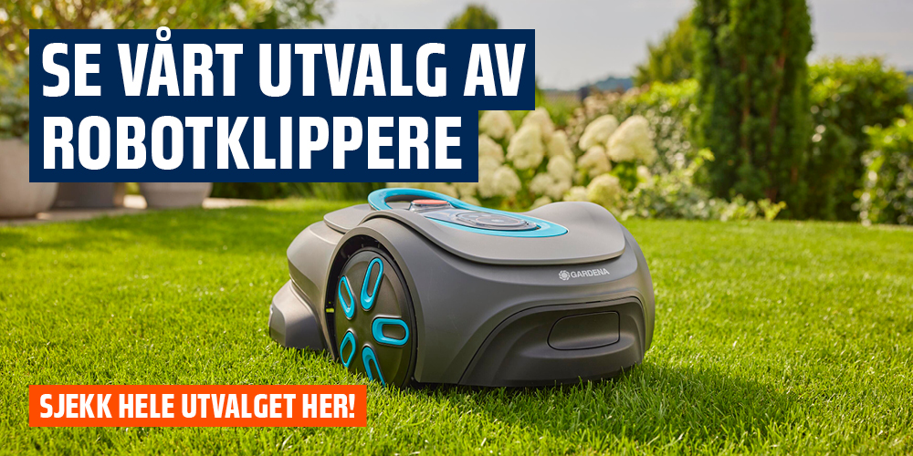 Se vårt utvalg av robotklippere