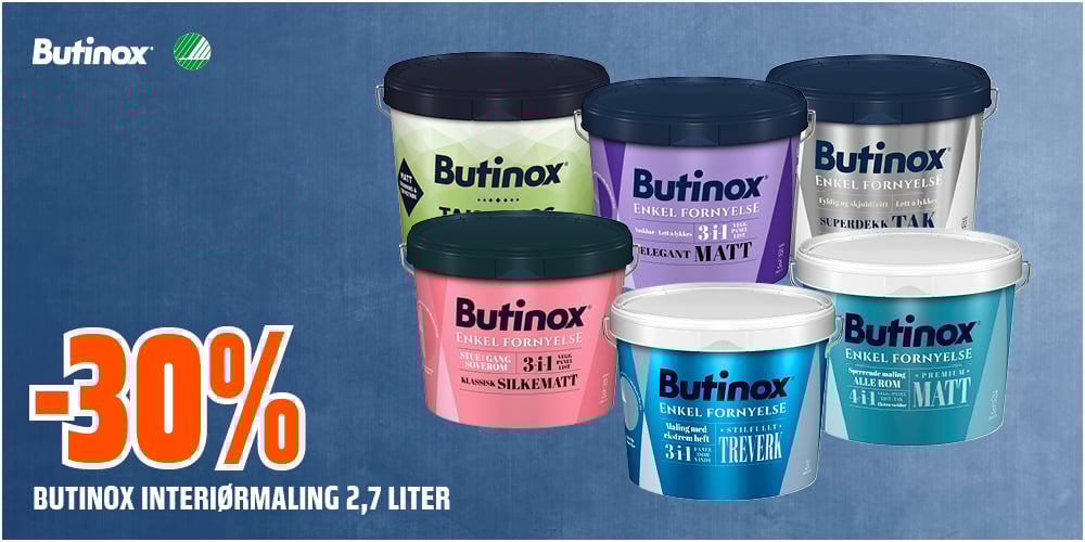 Butinox interiørmaling
