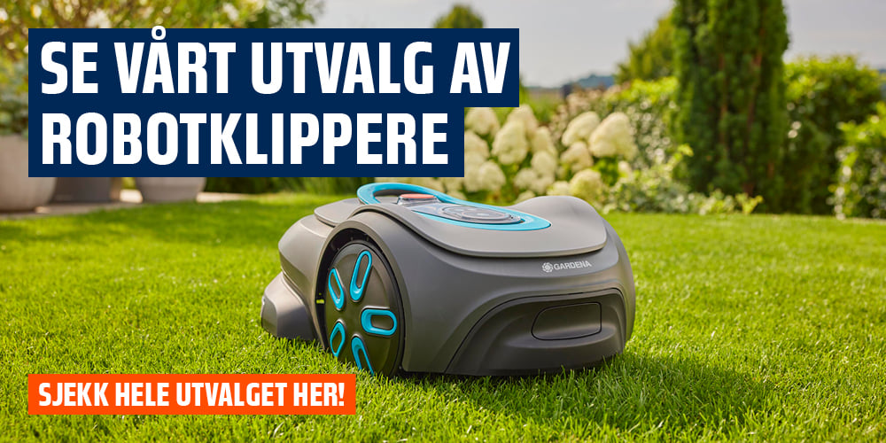 Se vårt utvalg av robotklippere