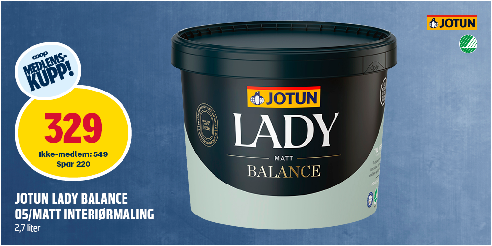 Jotun Lady Balance 05/matt interiørmaling