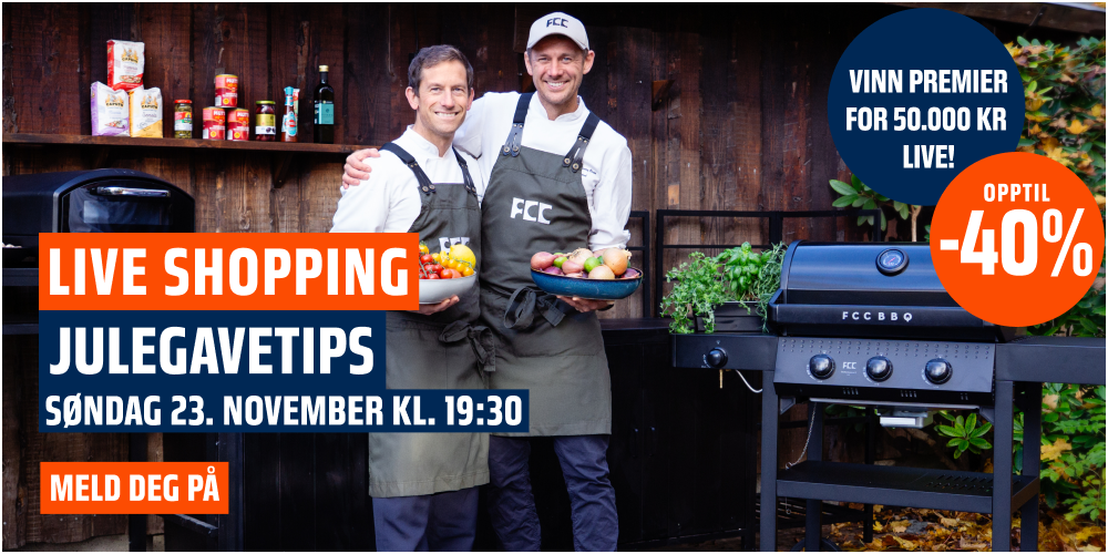 Live-shopping med FCC