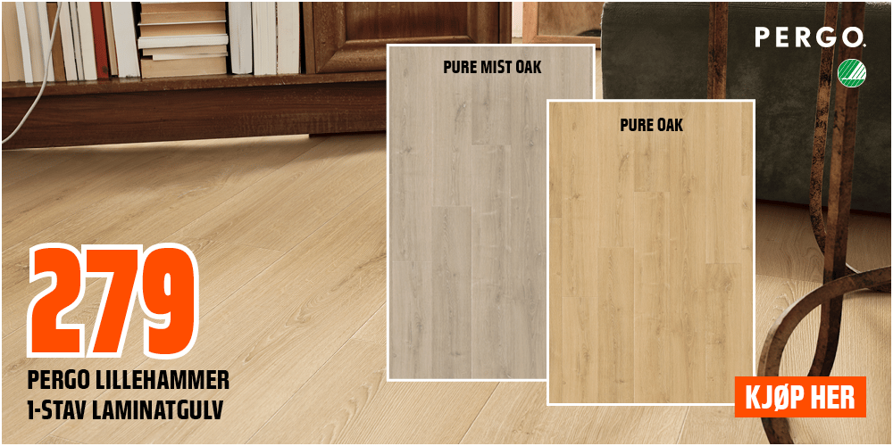 Pergo Lillehammer 1-stav laminatgulv