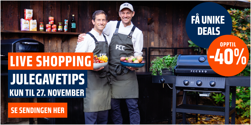 Live shopping med FCC