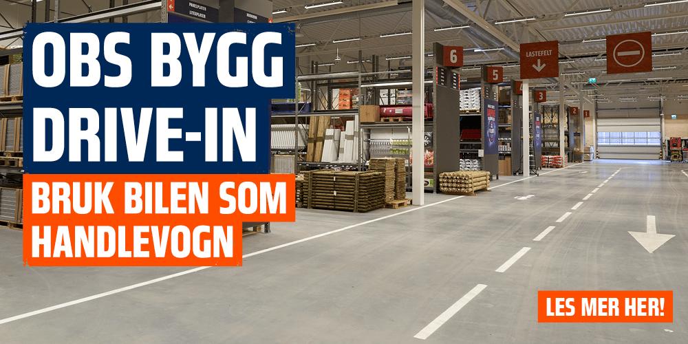 Bruk bilen som handlevogn. 