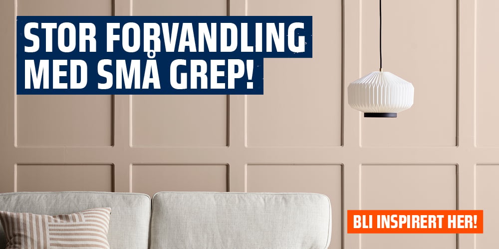 Stor forvandling med små grep!