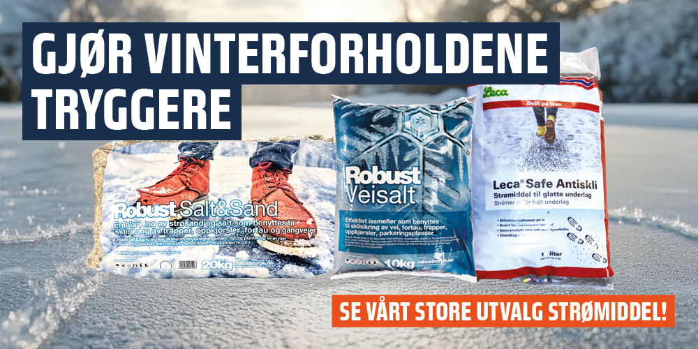 Gjør vinterforholdene tryggere med vårt utvalg av strømiddel.