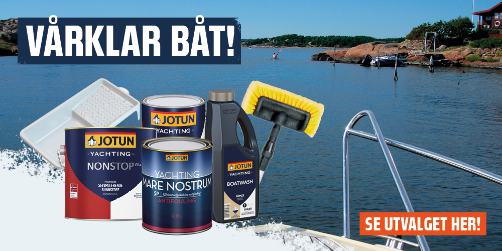 Gjør båten vårklar med Obs BYGG