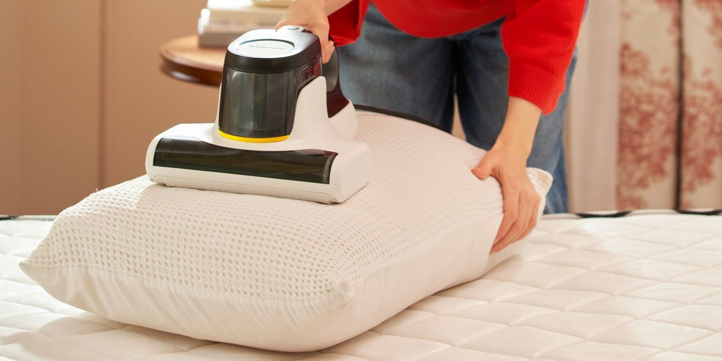 Kärcher VCH 4 UVClean brukes for å rense pute