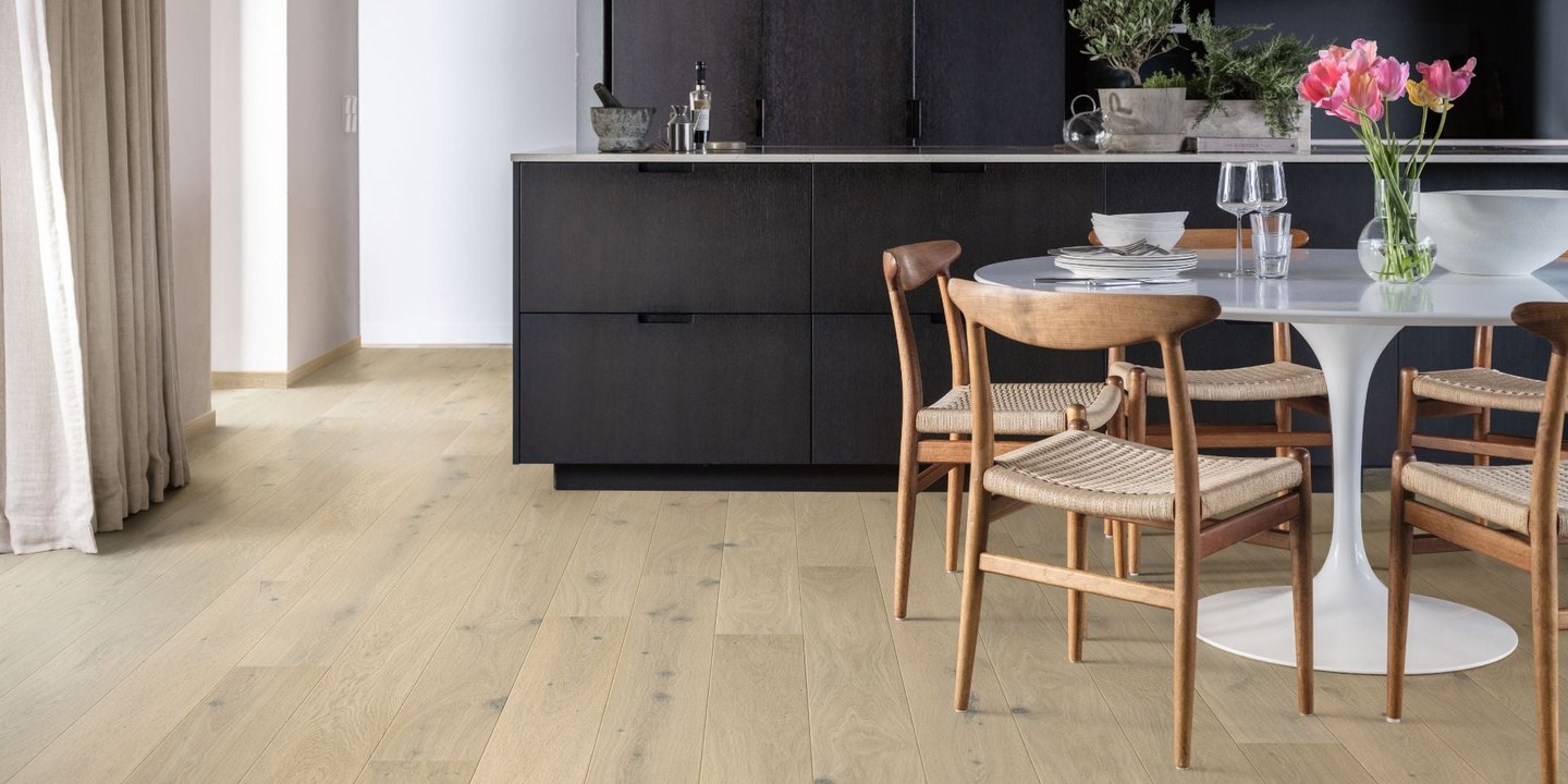 Parkettgulvet Falster Northern Light Oak