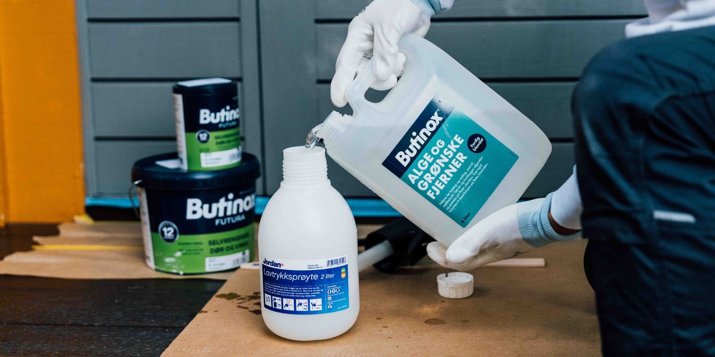 Alge og grønskefjerner