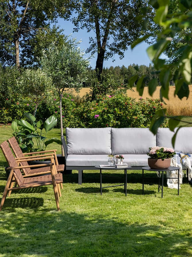 Bohem Sørenga modul sofa med bordplate