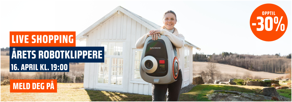 Live shopping! Årets robotklippere