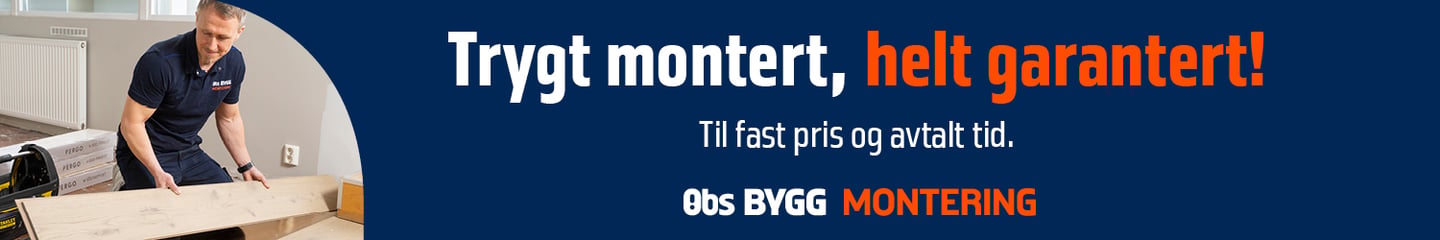 Obs BYGG Montering
