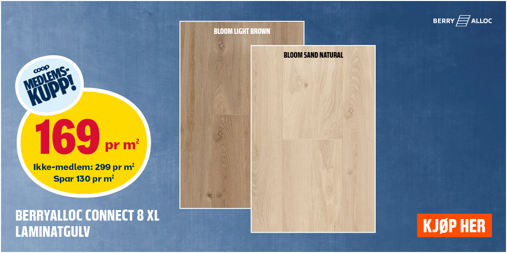 BerryAlloc Connect 8 XL laminatgulv