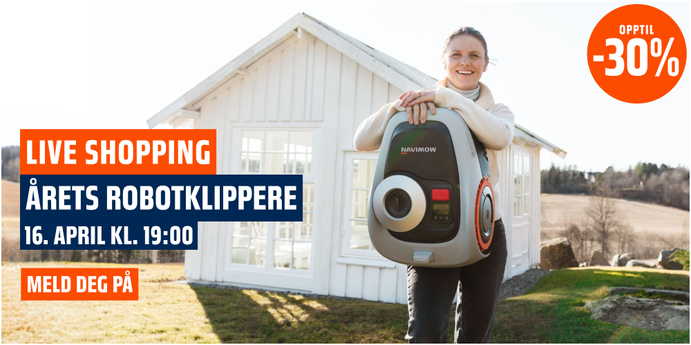 Live shopping. Årets robotklippere