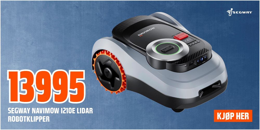Segway Navimow I210E Lidar Robotklipper