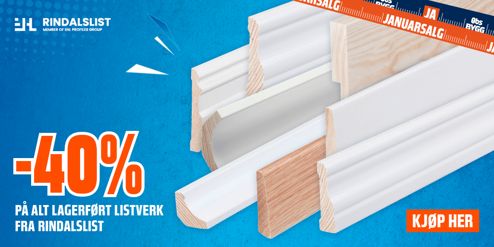 Lagerført listverk fra Rindalslistv