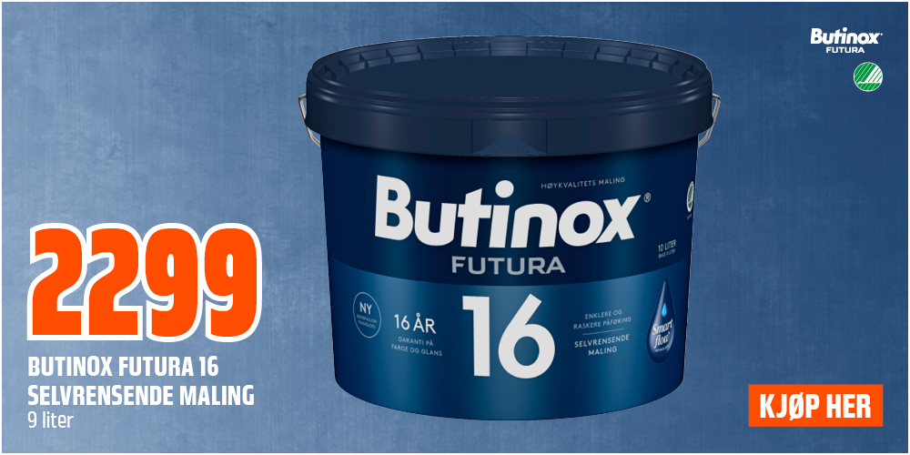 Butinox Futura 16 selvrensende maling