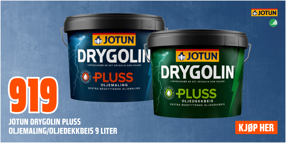 Jotun Drygolin Pluss oljemaling/oljedekkbeis