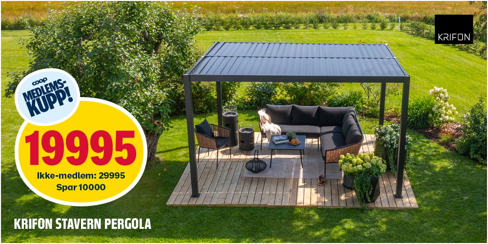 Krifon Stavern pergola