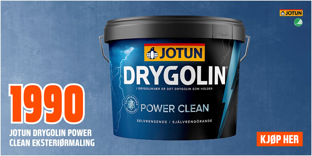 Jotun Drygolin Power Clean eksteriørmaling
