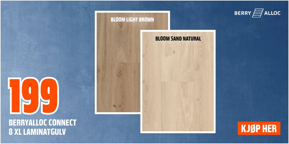 BerryAlloc Connect 8 XL laminatgulv