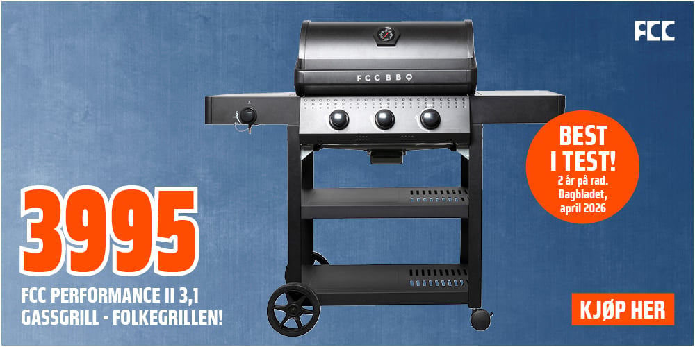 FCC Performance II 3.1 gassgrill - Folkegrillen!