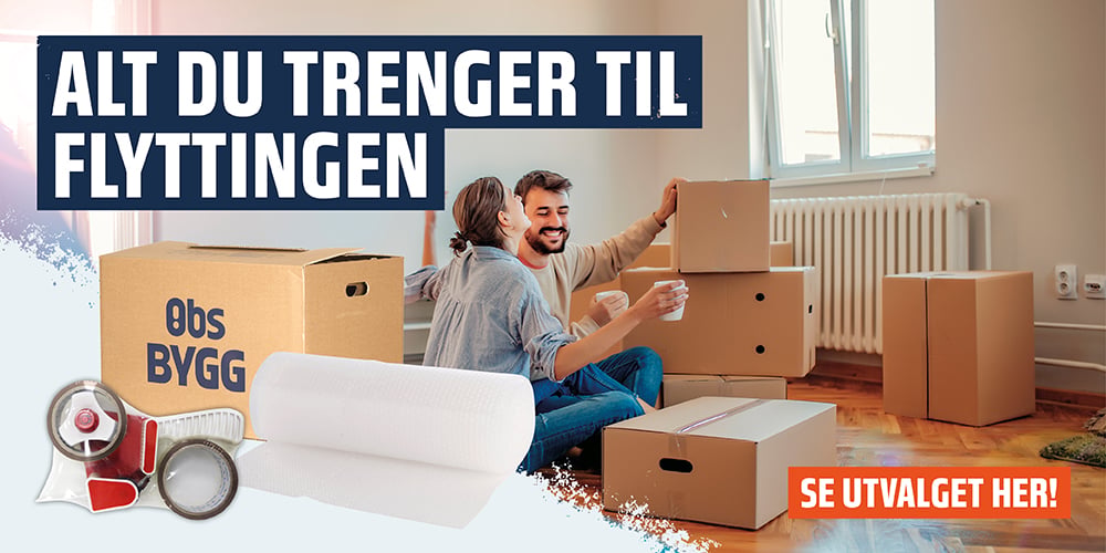 Alt du trenger til flyttingen