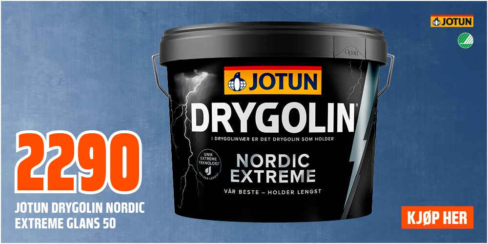 Jotun Drygolin Nordic extreme glans 50 9 liter