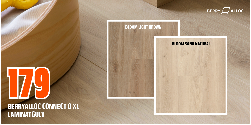 BerryAlloc Connect 8 XL laminatgulv
