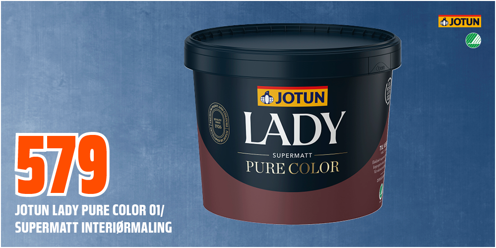 Jotun Lady Pure Color 01/ supermatt interiørmaling