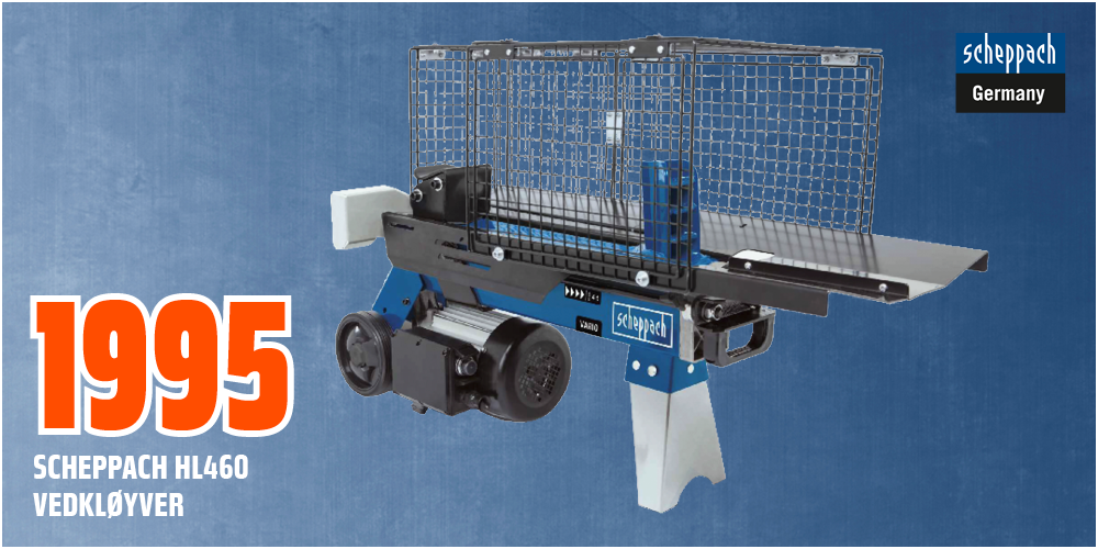 Scheppach HL460 vedkløyver