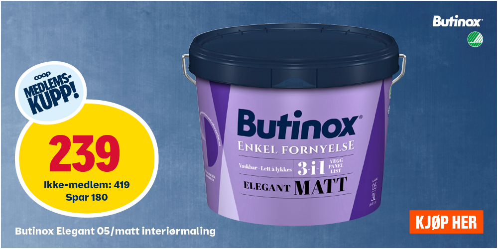 Butinox Elegant 05/matt interiørmaling