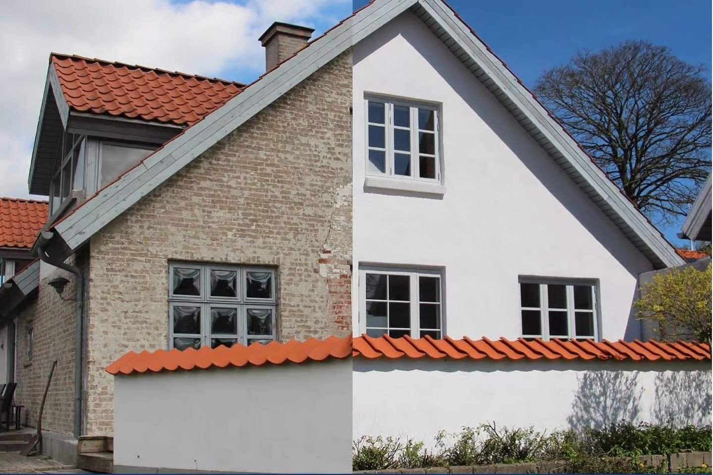 Oppgradering av murfasader